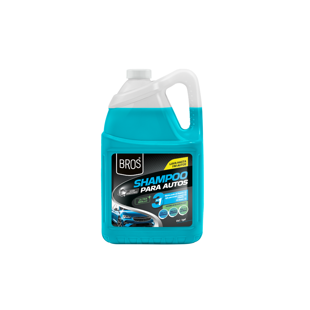 SHAMPOO PARA AUTOS 1 GAL